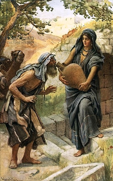 Rebekah at the well