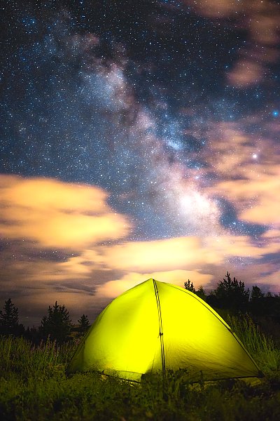 Палатка под звездным небом 1