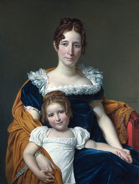 Портрет Комтесс Вилейн XIIII  и ее дочери