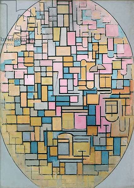 Tableau III: Composition in Oval, 1914