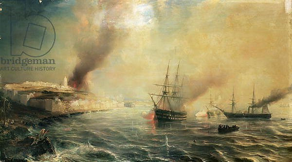 Bombardment of Sale, 26th November 1851, 1855