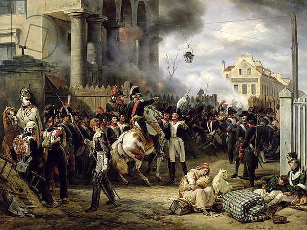 The Gate at Clichy during the Defence of Paris, 30th March 1814, 1820