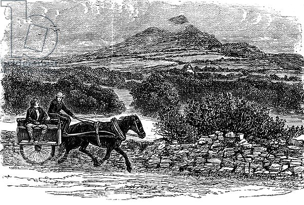 County Wicklow, print made by E. Taylor