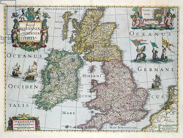 Map of Britain, 1631