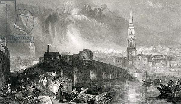 Inverness, engraved by W. Miller, 1836