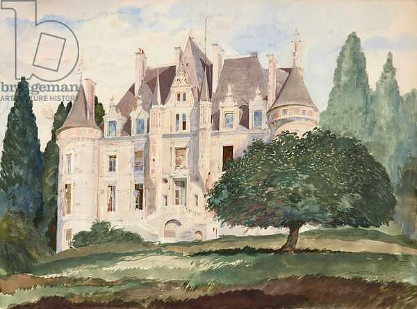 Chateau de la Roche Bagnoles, Normandy, 1935