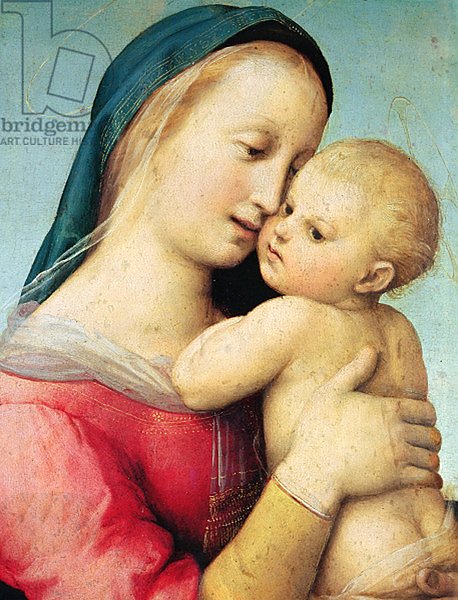 Detail of the 'Tempi' Madonna, 1508