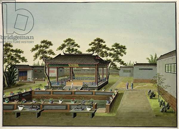 Garden Scene, c.1820-40 3