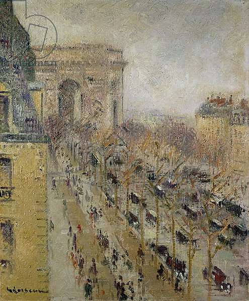The Arc de Triomphe, 1930