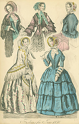 Постер Fashions for June 1850 №2 1