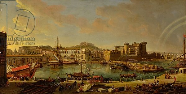 The Port at Naples, 1711