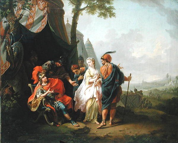 The Abduction of Briseis from the Tent of Achilles, 1773