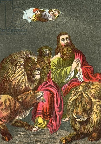 Daniel in the Lions' den