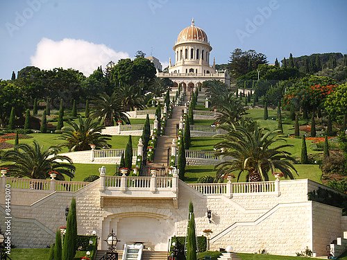 Лестница к храму на горе, Израиль