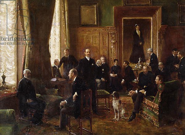 The Salon of the Countess Potocka, 1887