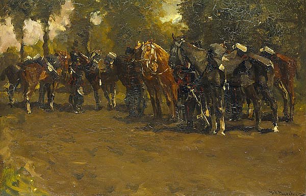 Rustende cavalerie