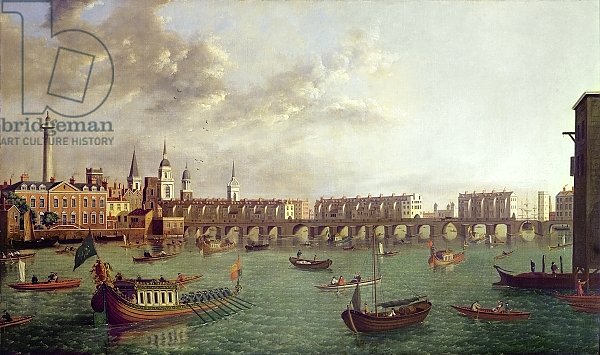 View of Old London Bridge