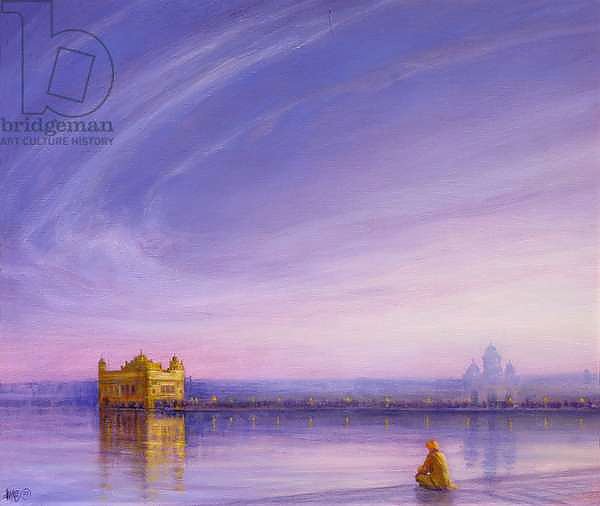 Evening at the Golden Temple, Amritsar