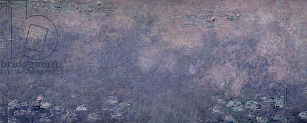 Waterlilies: Two Weeping Willows, centre right section, 1914-18