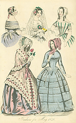 Постер Fashions for May 1846 1