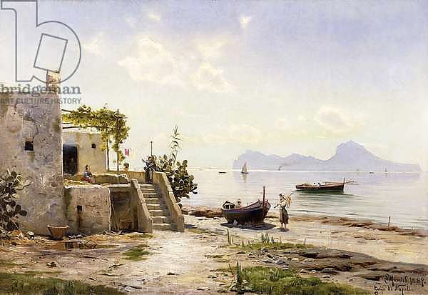 From Sorrento, Towards Capri, 1889