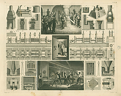 Постер Iconographic Encyclopedia: металлургия