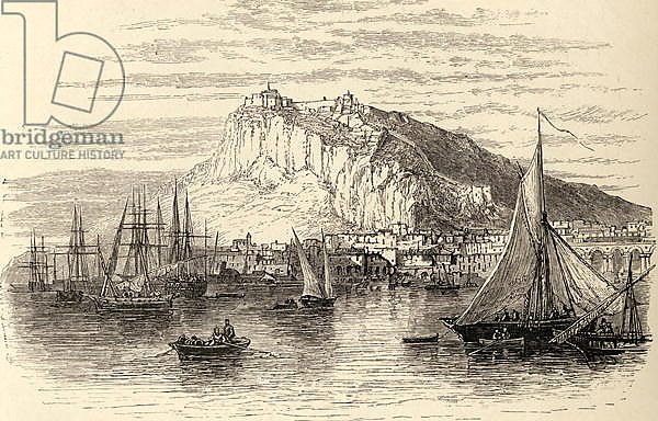 Alicante, Spain, from 'Spanish Pictures' by Reverend Samuel Manning, published in 1870
