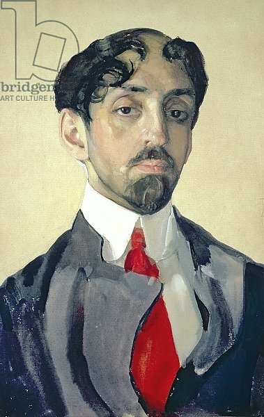 Portrait of Mikhail Kuzmin, 1909