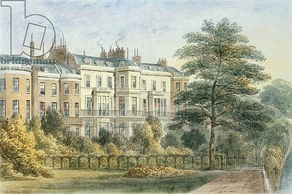East front of Sir Robert Peel's House in Privy Garden 1851