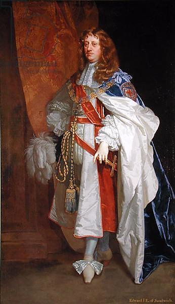 Edward Montagu, 1st Earl of Sandwich, c.1660-65