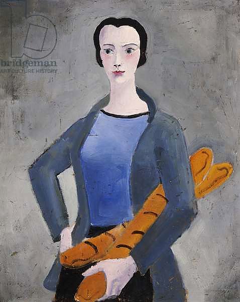 Girl with Bread, 1926