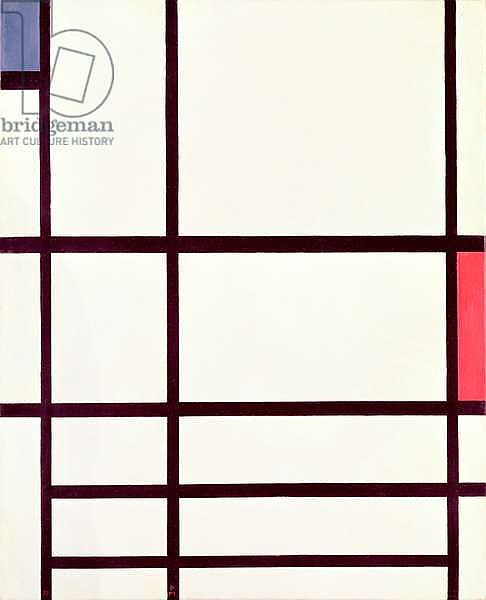 Composition in Red, Blue and White: II, 1937