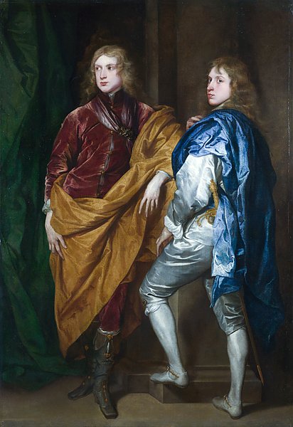 Портрет двух молодых англичан