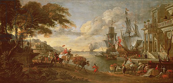 View of a Port in the Orient