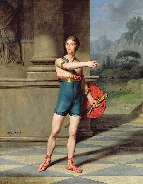 Portrait of Nicolas Baptiste in the role of Horace