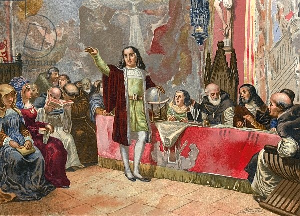 Columbus before the Junta of Salamanca
