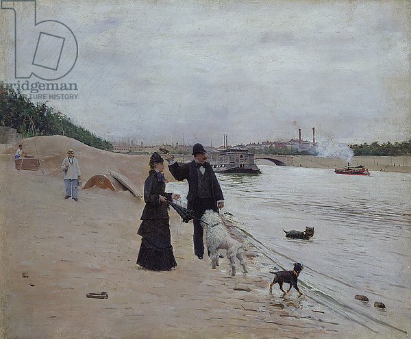 The Banks of the Seine, c.1880