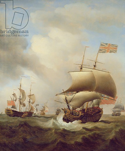 Shipping in a Choppy Sea, 1753