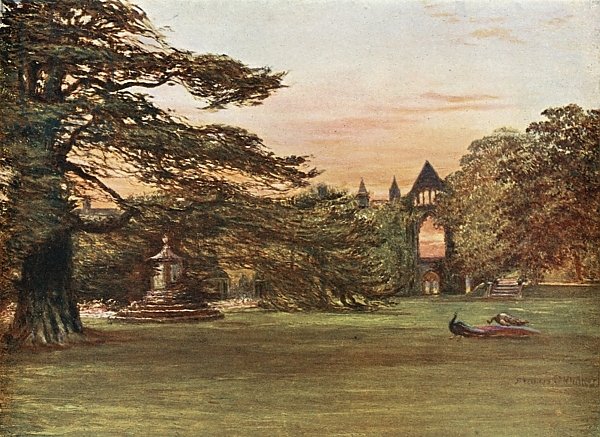 Garden of Newstead Abbey