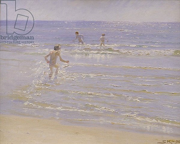 Sunshine at Skagen: Boys Swimming, 1892