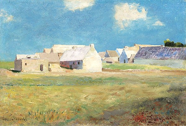 Бретонская деревня (1890)