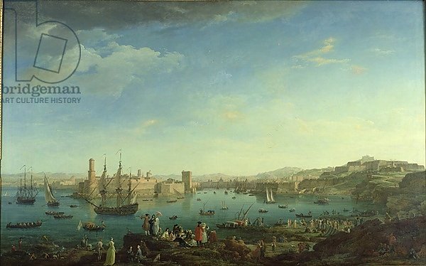 The Entrance to the Port of Marseilles, 1754