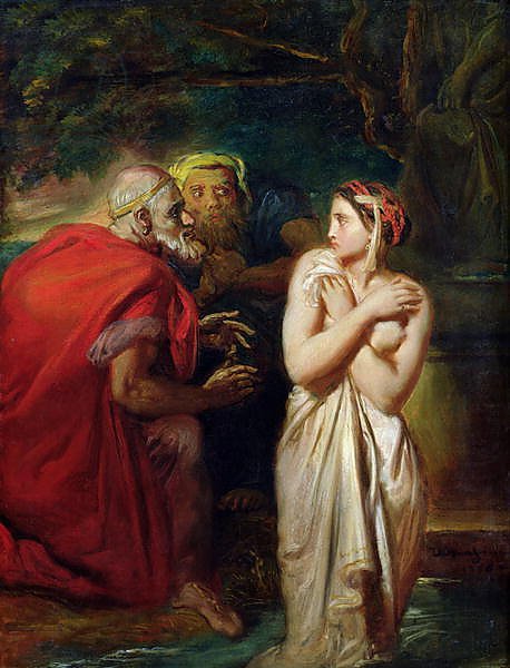 Susanna and the Elders, 1856