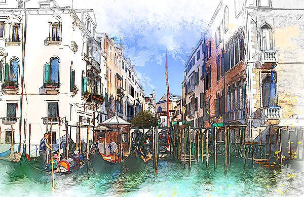 Венецианская улица-канал