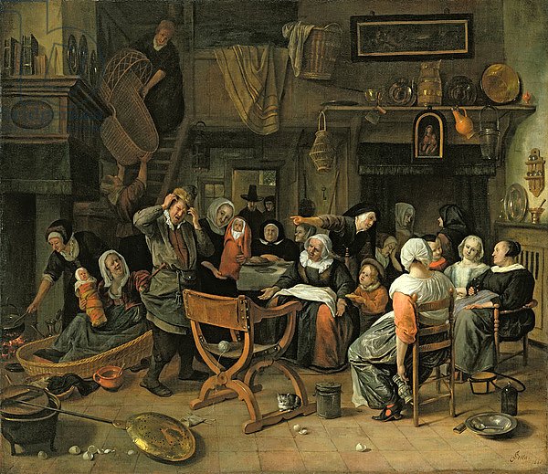 The Christening Feast, 1668
