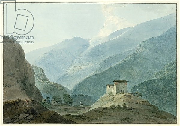 Chukha Casle in Bhutan, 1783