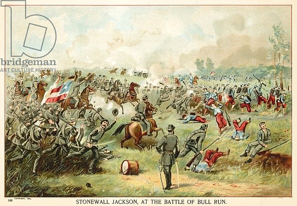 Stonewall Jackson, at the battle of Bull Run