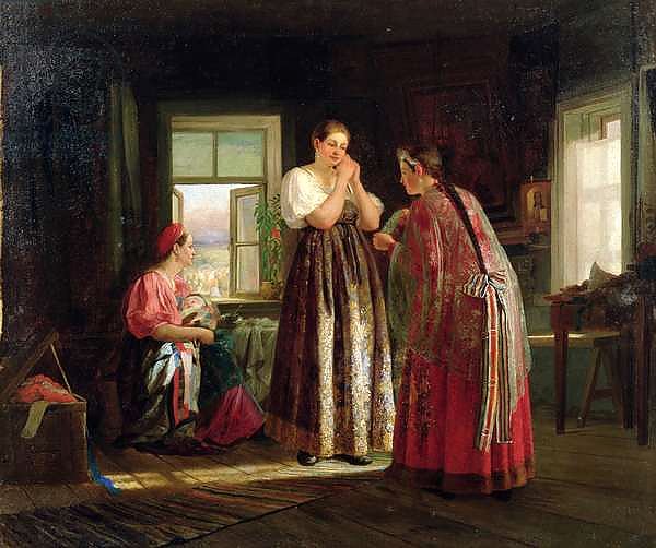 Preparation Before a Party, 1869