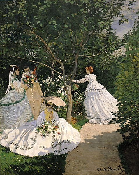 Women in the Garden, 1866