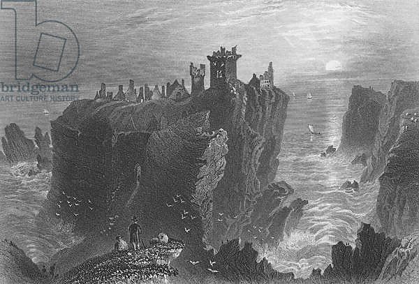View of Dunottar Castle, near Stonehaven